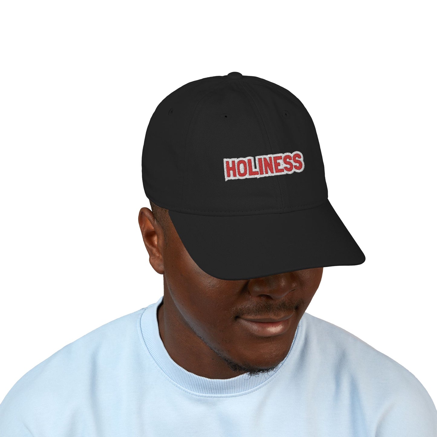 HOLINESS Embroidered Organic Baseball Cap