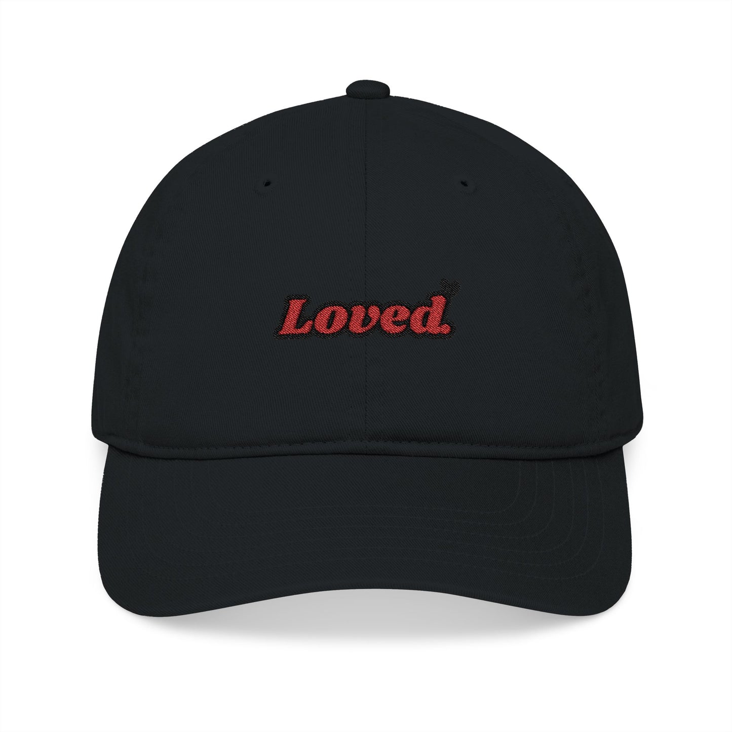 "Loved." Embroidered Cap