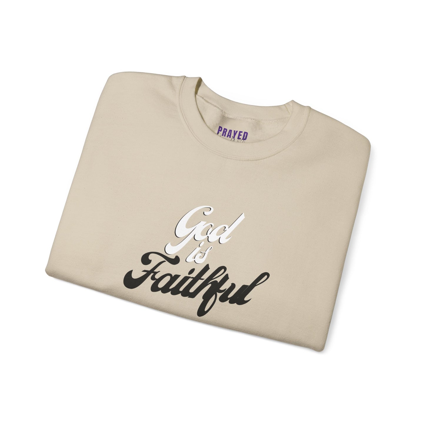"God is Faithful" Crewneck Sweatshirt