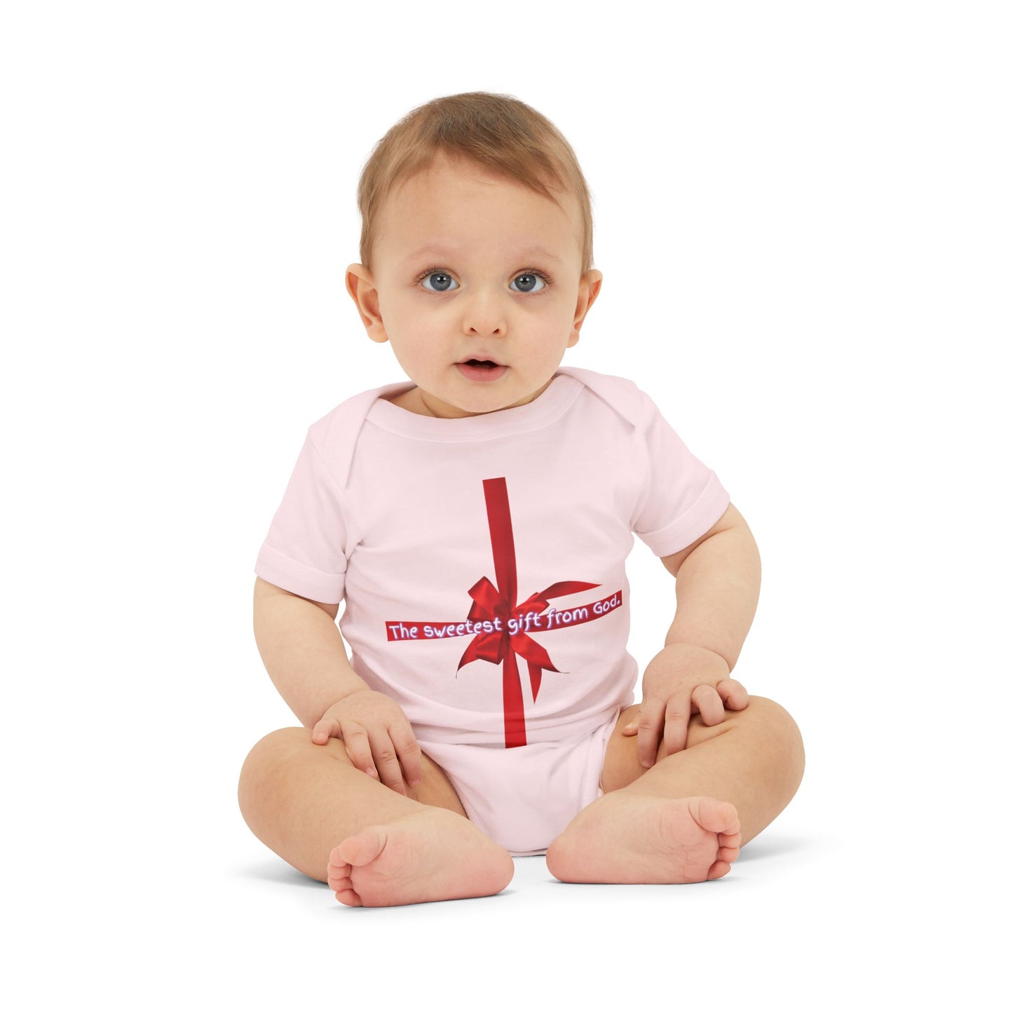 "The Sweetest Gift From God" Baby Onesie