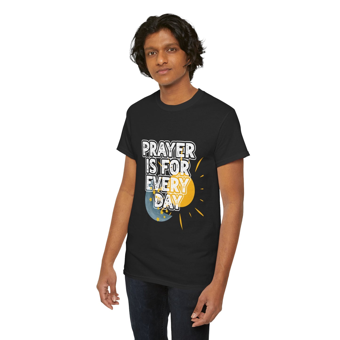 "Prayer is For Every Day" Sun & Moon t-shirt