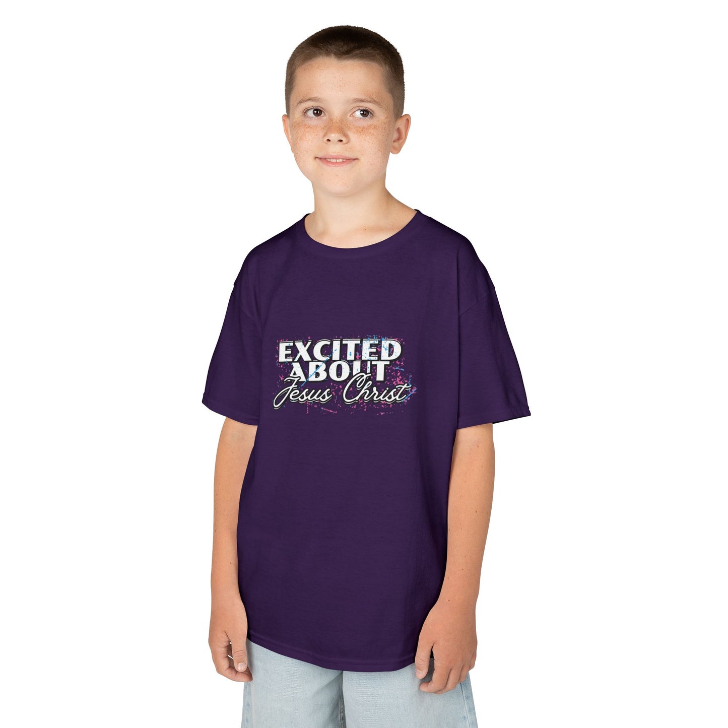 "Excited About Jesus Christ" Youth t-shirt
