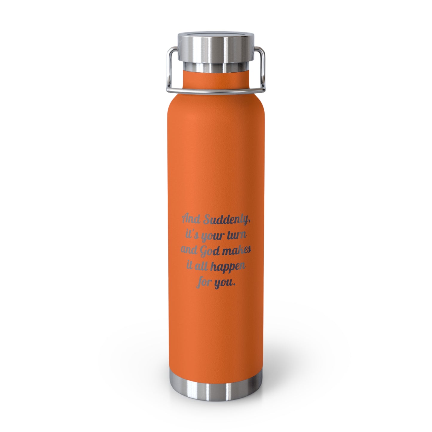 Suddenly Copper Insulated Water Bottle - 22oz