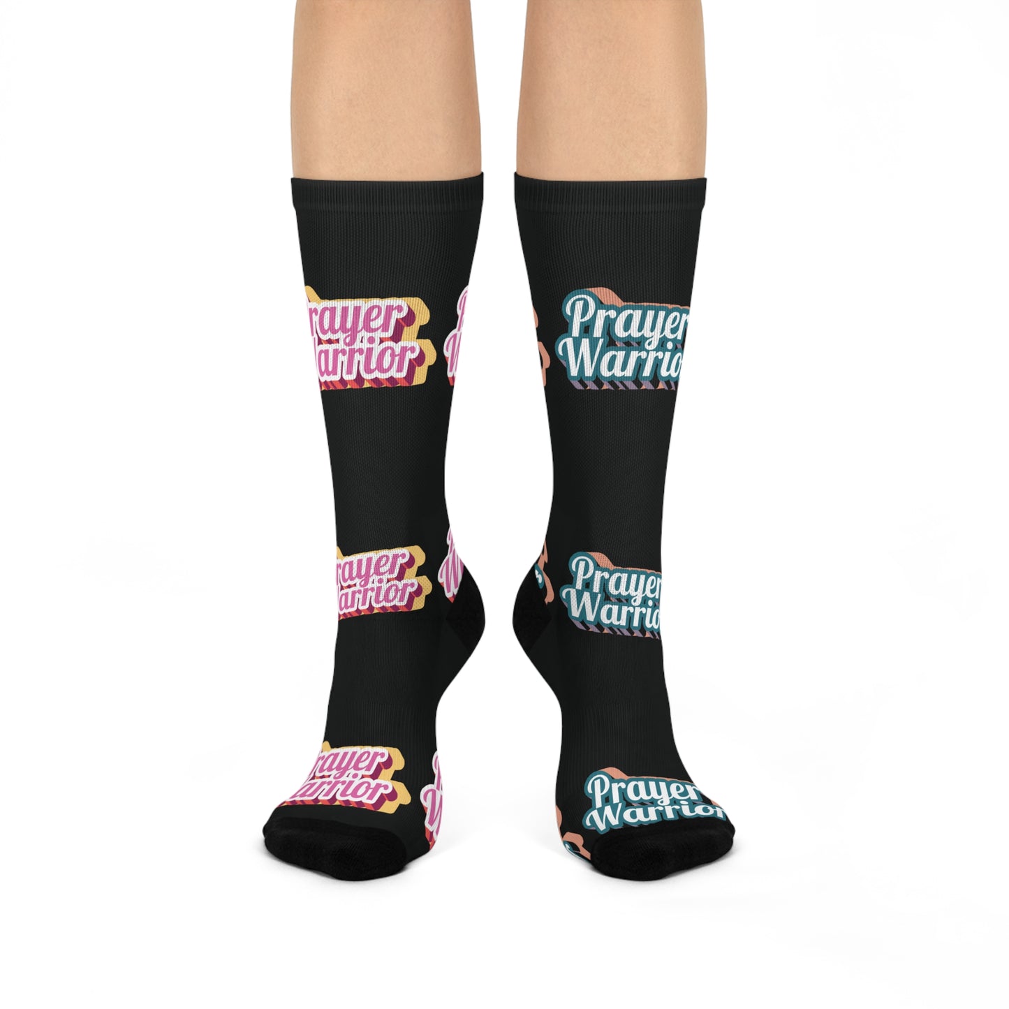 Prayer Warrior Crew Socks