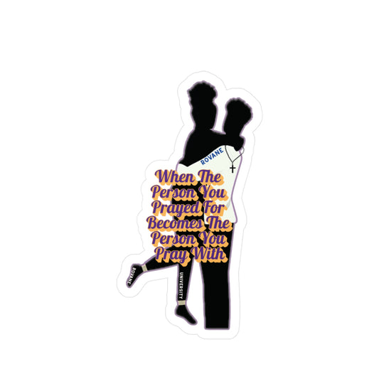 Dem & Narra Romance Novel hugging Stickers