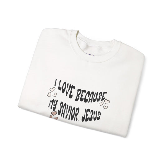 Why I Love - Crewneck Sweatshirt