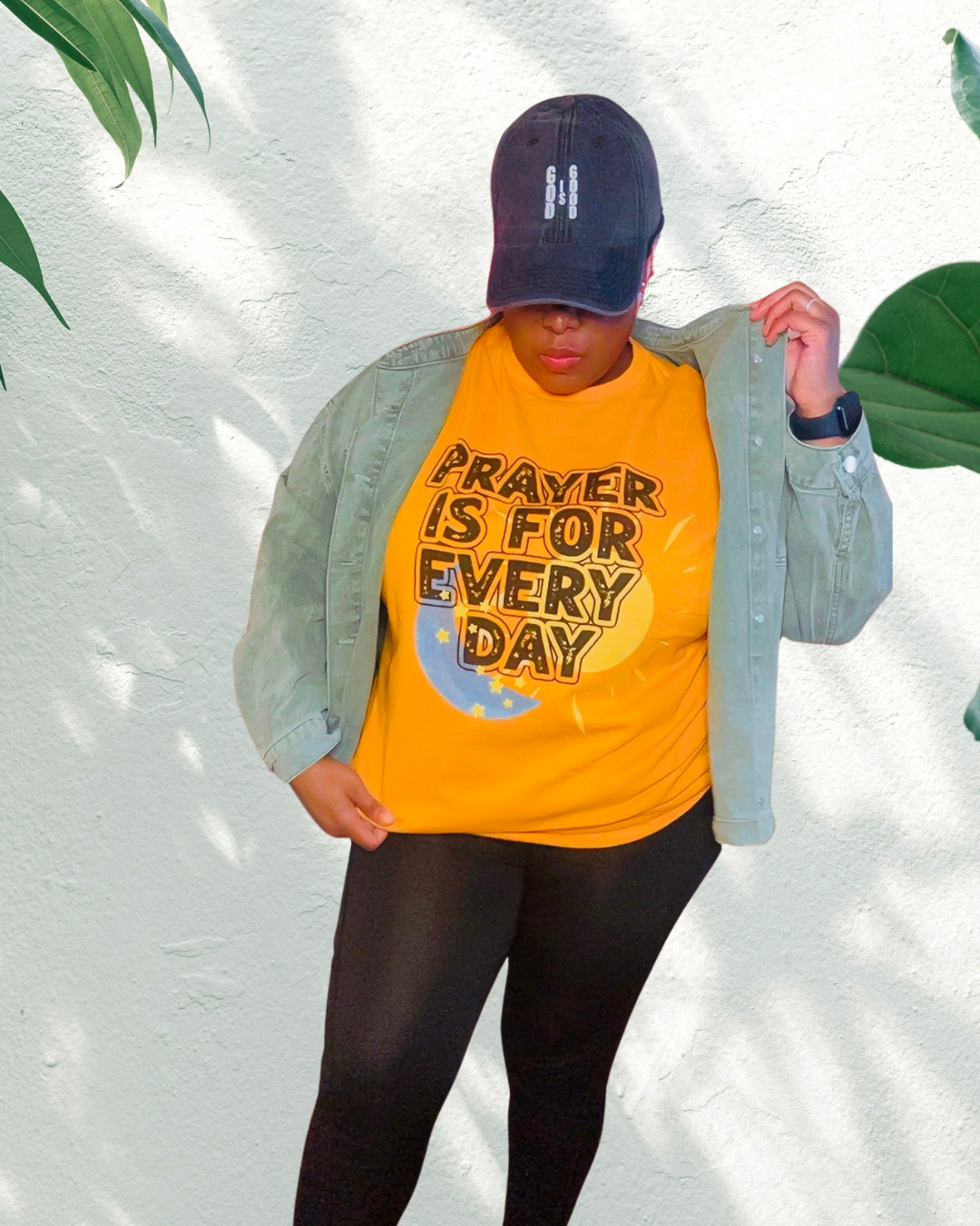 "Prayer is For Every Day" Sun & Moon t-shirt