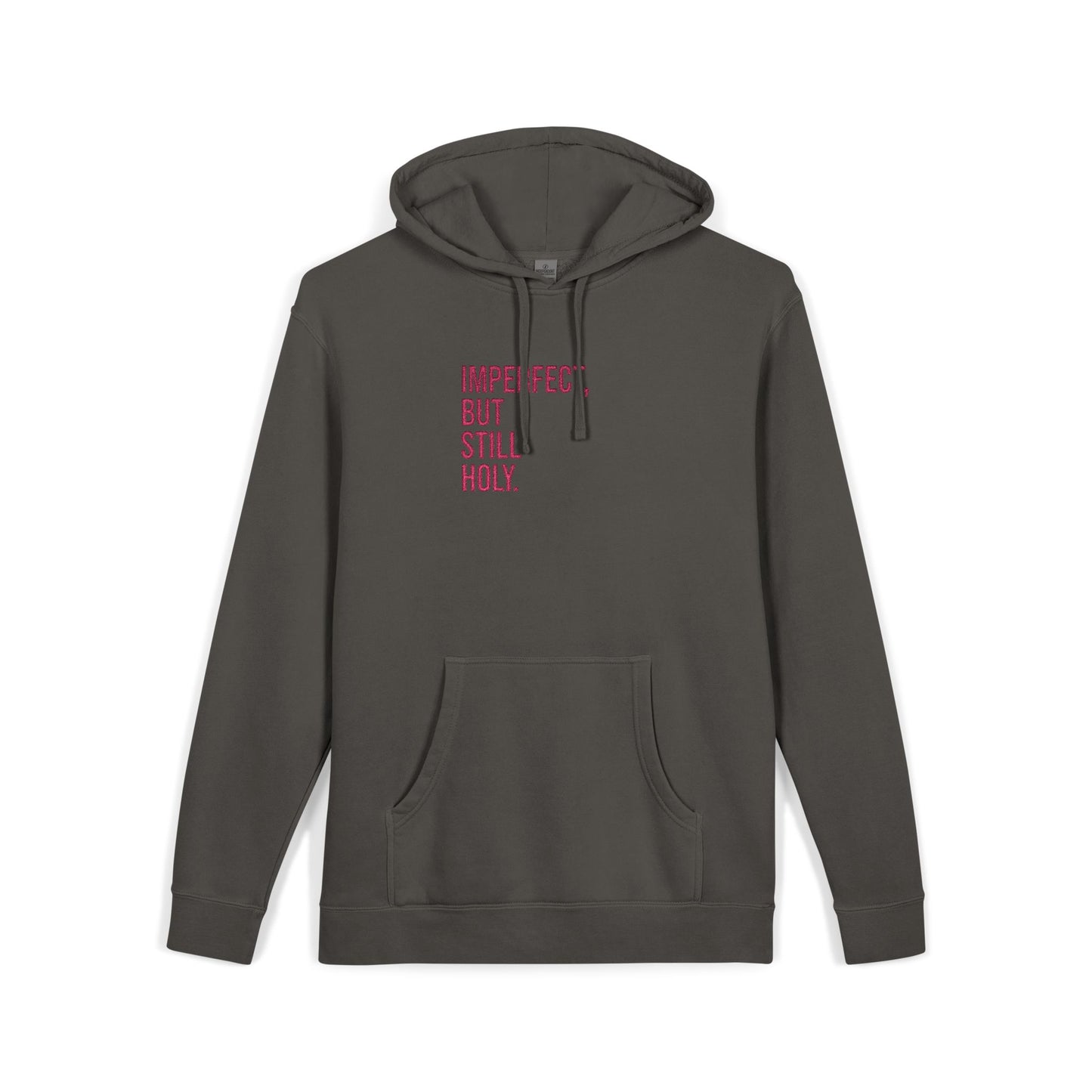 Imperfect, But Still Holy. - Embroidered Hoodie