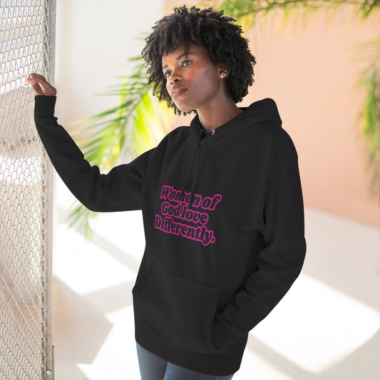 "Women of God Love Differently" Pullover Hoodie