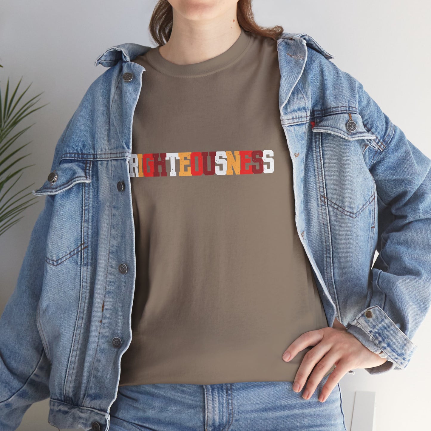 "Righteousness" Heavy Cotton Tee