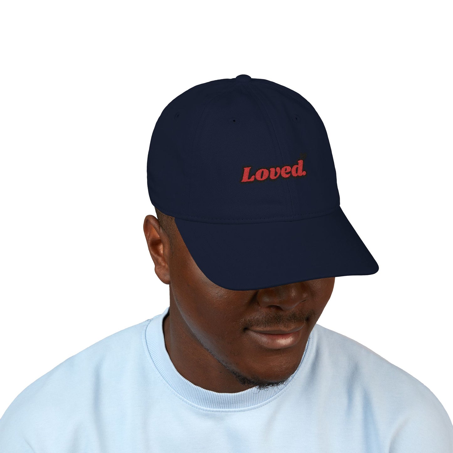 "Loved." Embroidered Cap