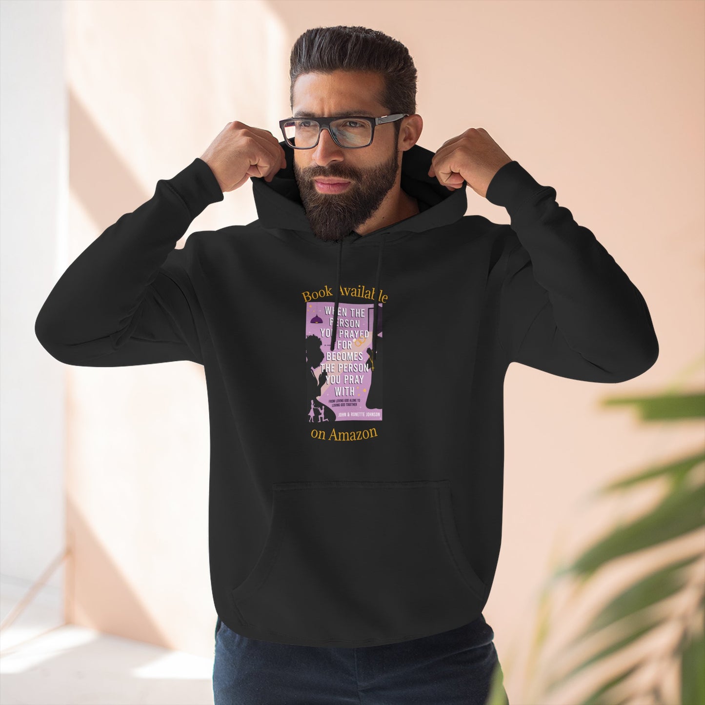 Romance Novel Walking Billboard Hoodie