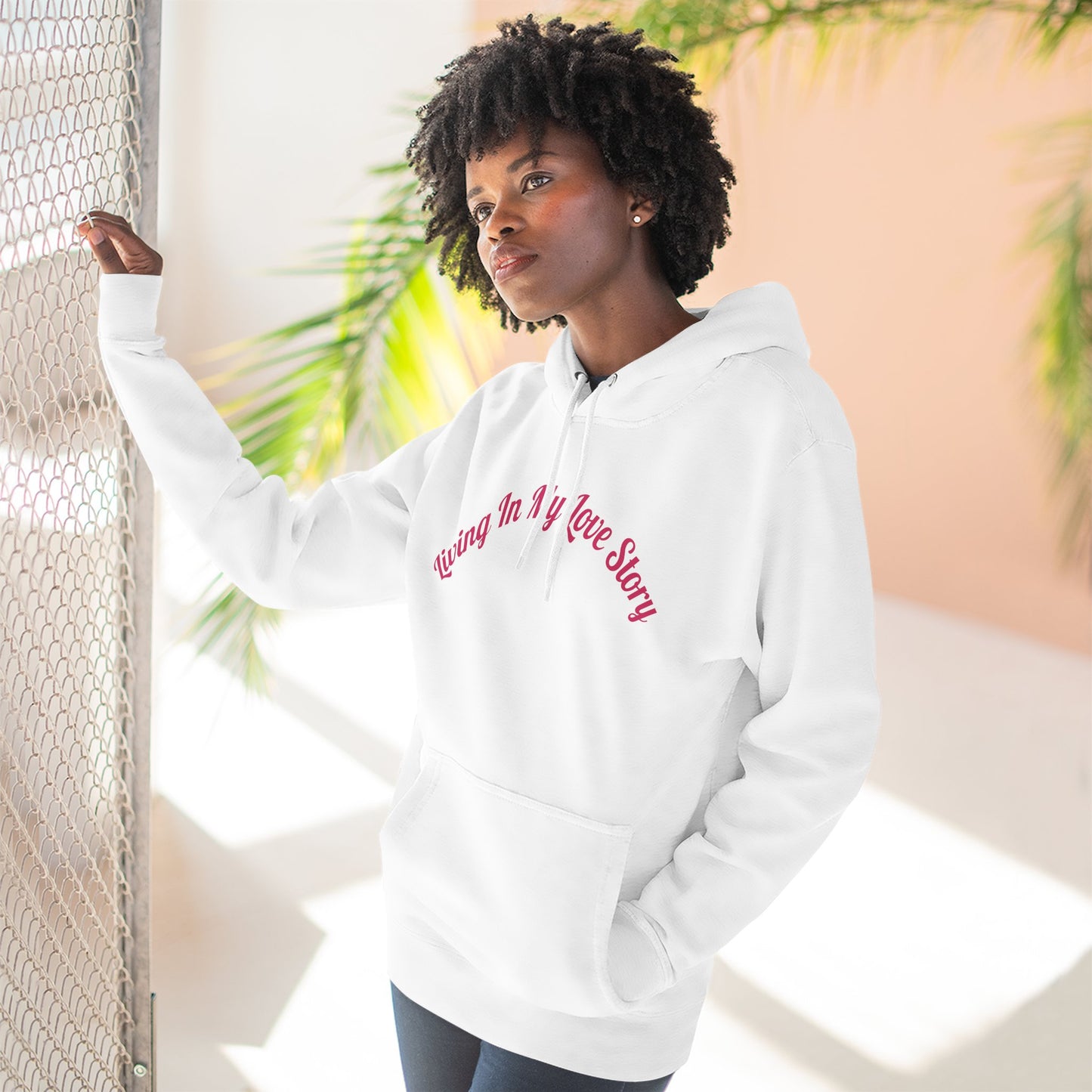 "Living In My Love Story" Pullover Hoodie