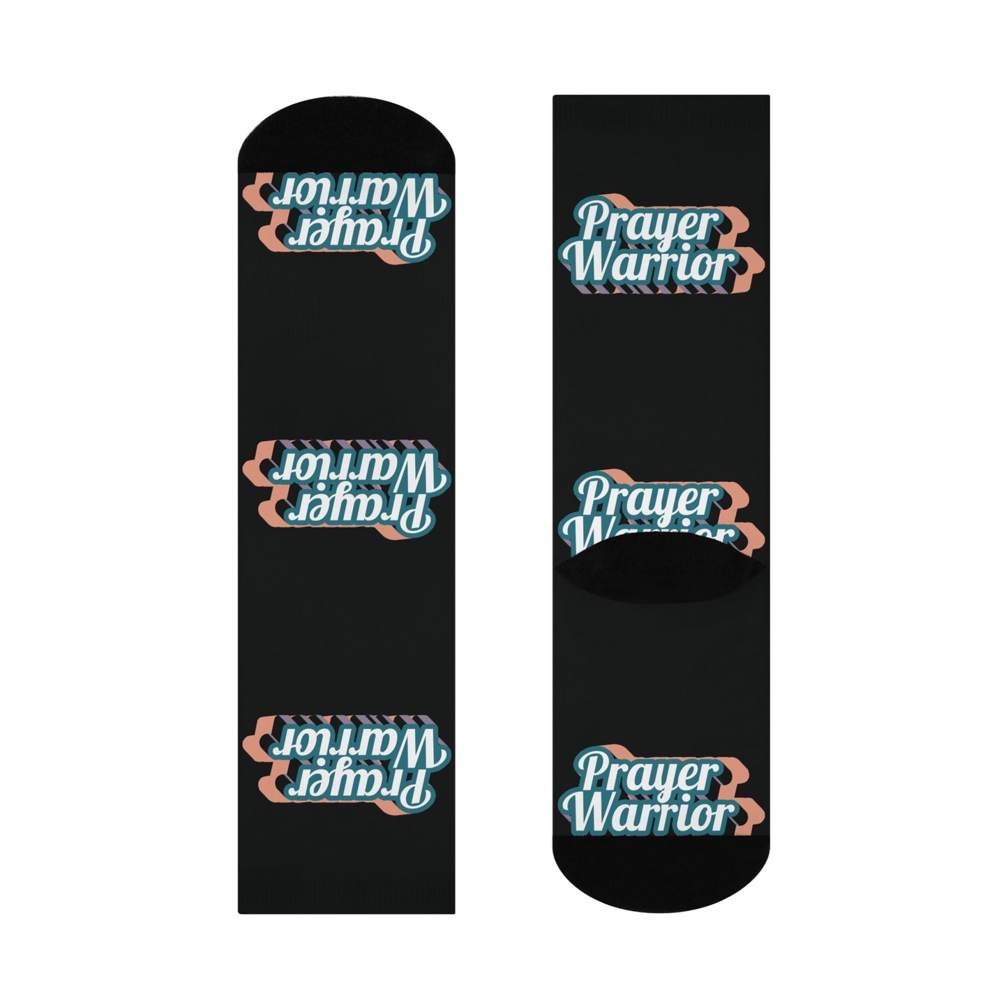 Prayer Warrior Crew Socks