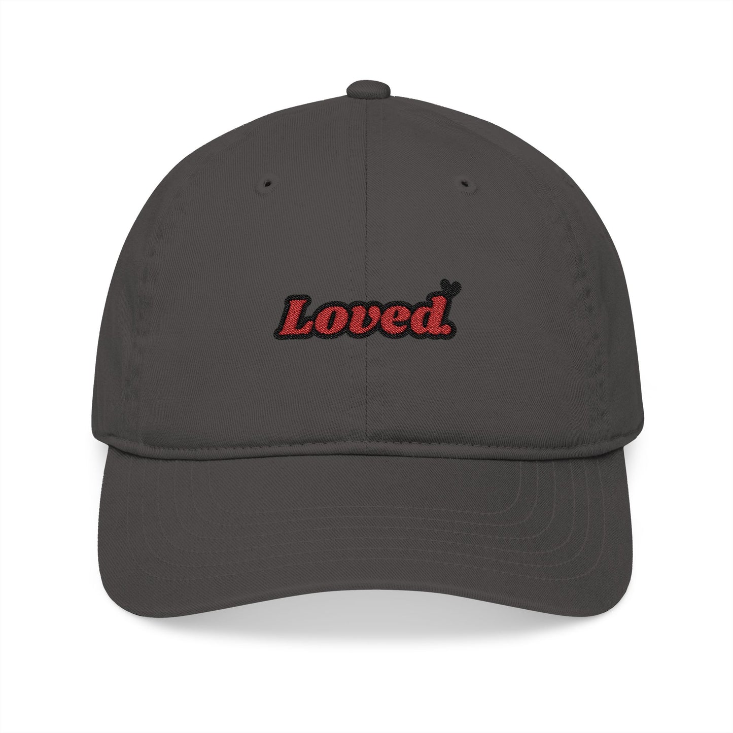 "Loved." Embroidered Cap