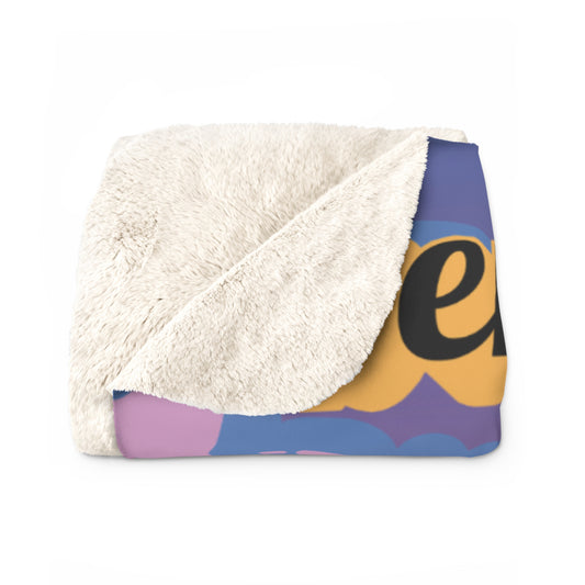 "Dem & Narra" Cozy Couple Sherpa Fleece Blanket