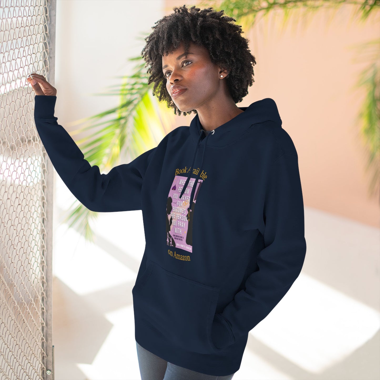 Romance Novel Walking Billboard Hoodie