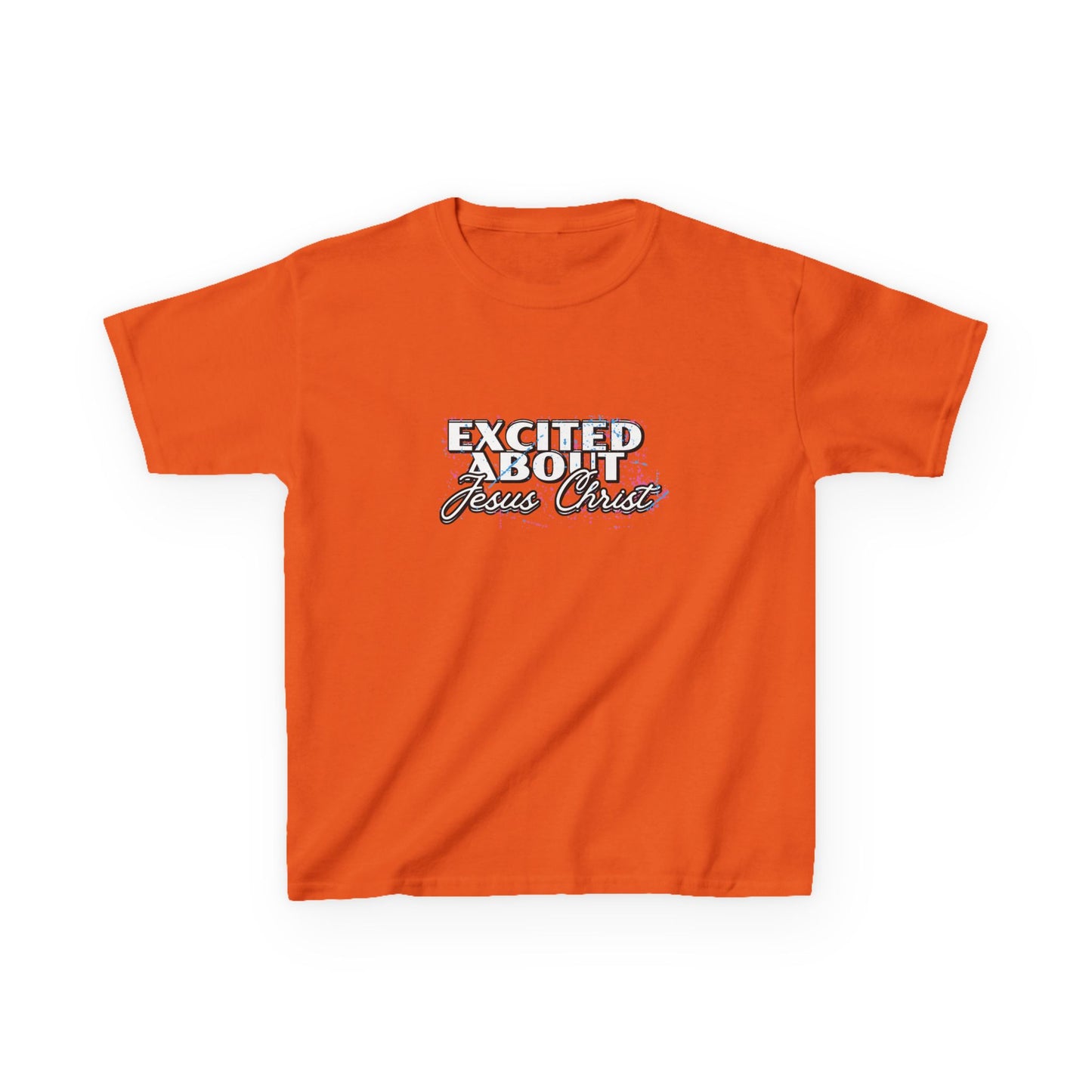 "Excited About Jesus Christ" Youth t-shirt