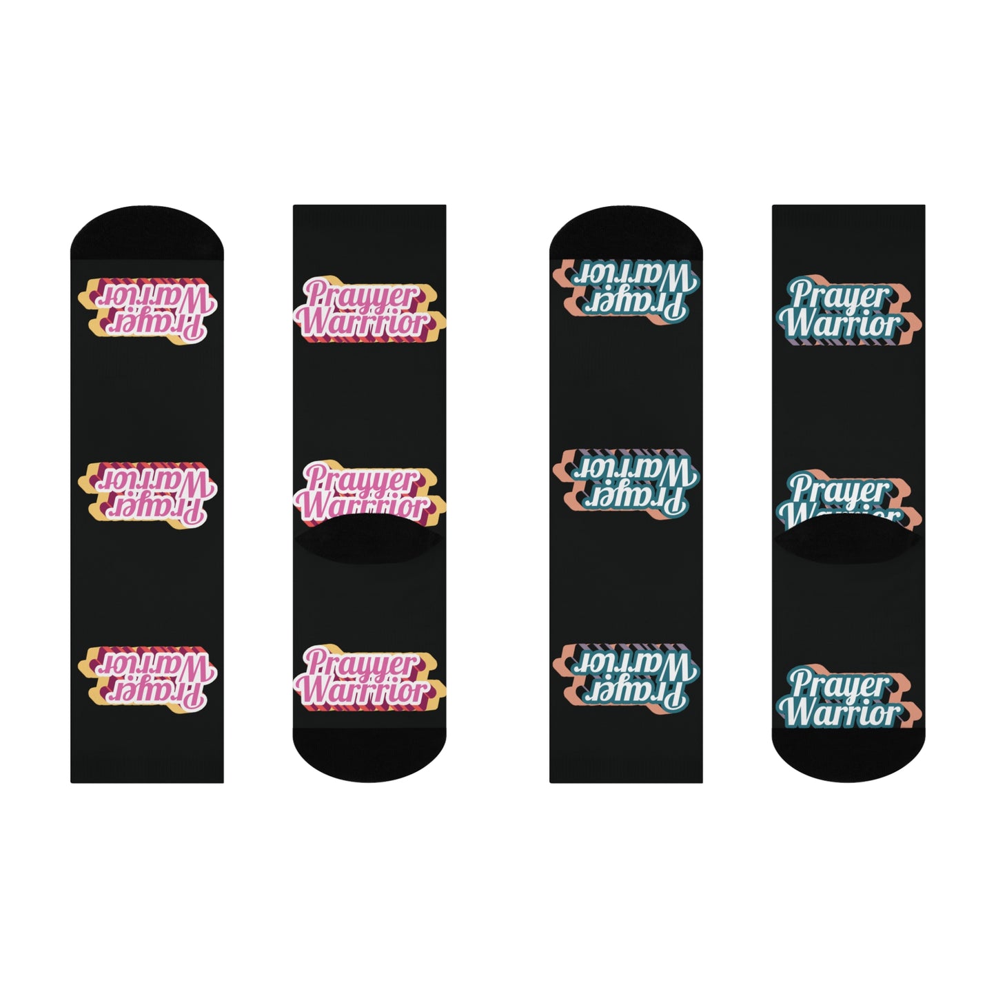 Prayer Warrior Crew Socks