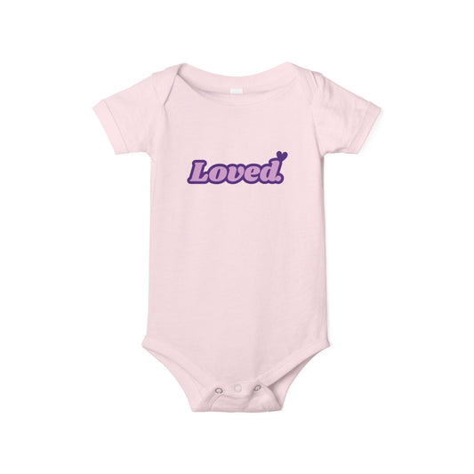 "Loved" Baby Onesie