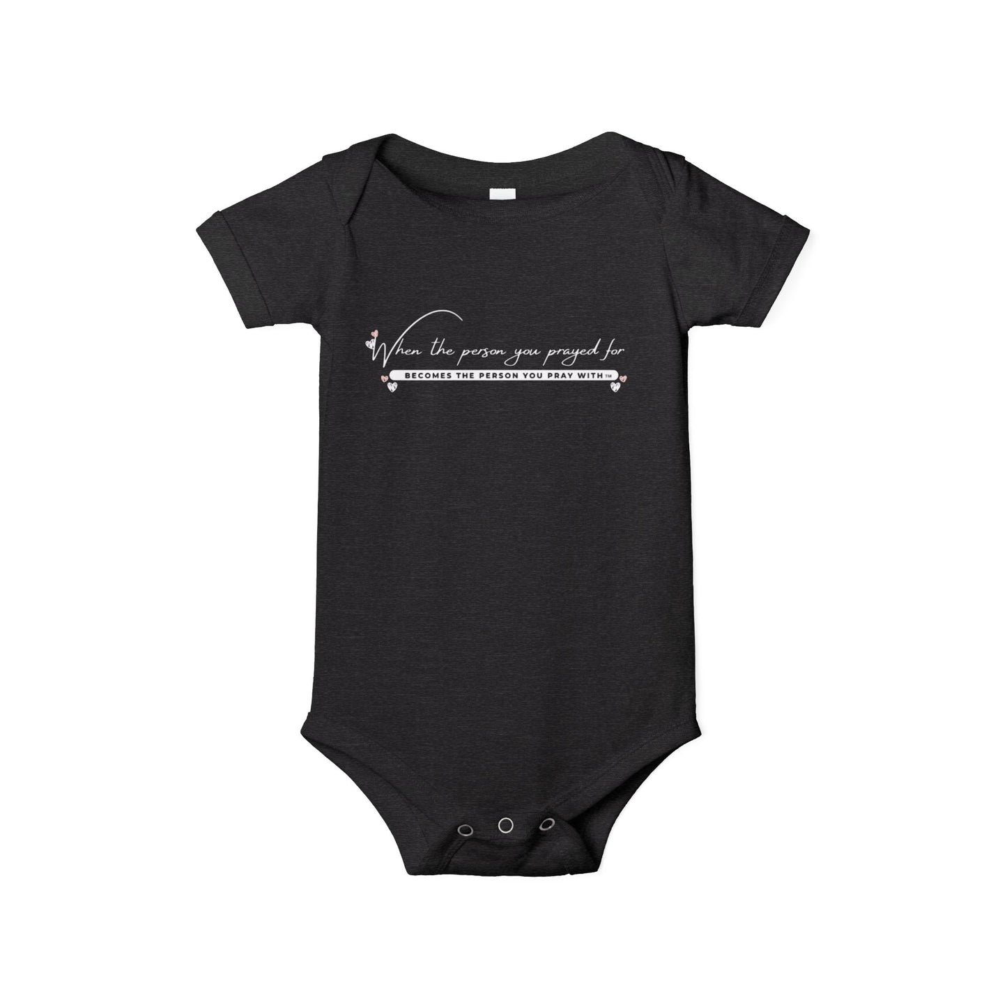 Simple Pray with Hearts - Match with Baby Onesie