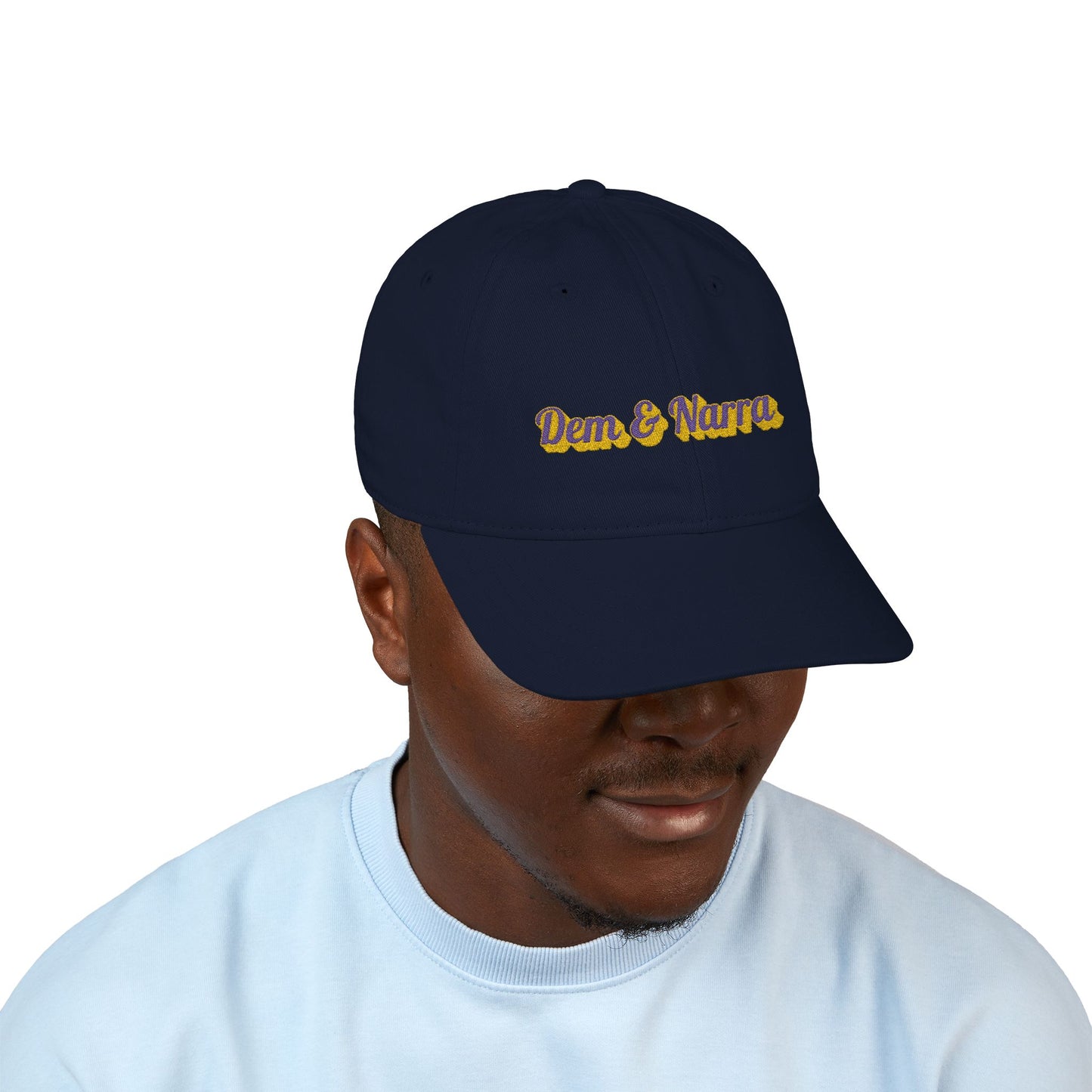 "Dem and Narra" Romance Novel Embroidered Cap