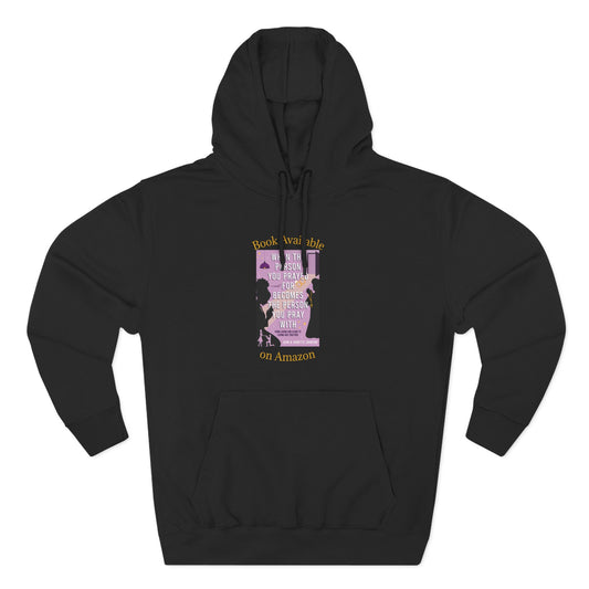 Romance Novel Walking Billboard Hoodie