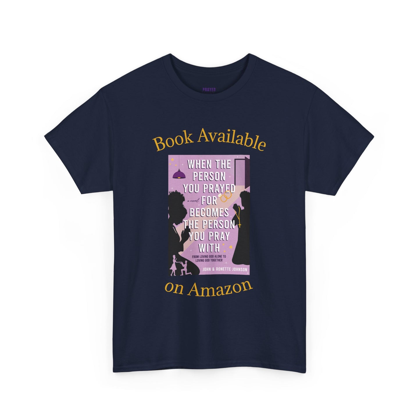 Romance  novel walking billboard  t-shirt