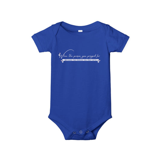 Simple Pray with Hearts - Match with Baby Onesie