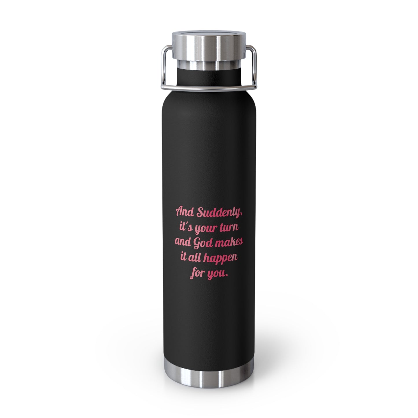 Suddenly Copper Insulated Water Bottle - 22oz