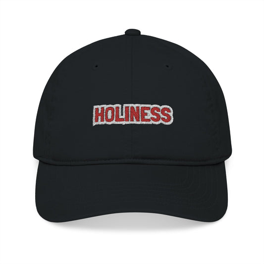 HOLINESS Embroidered Organic Baseball Cap