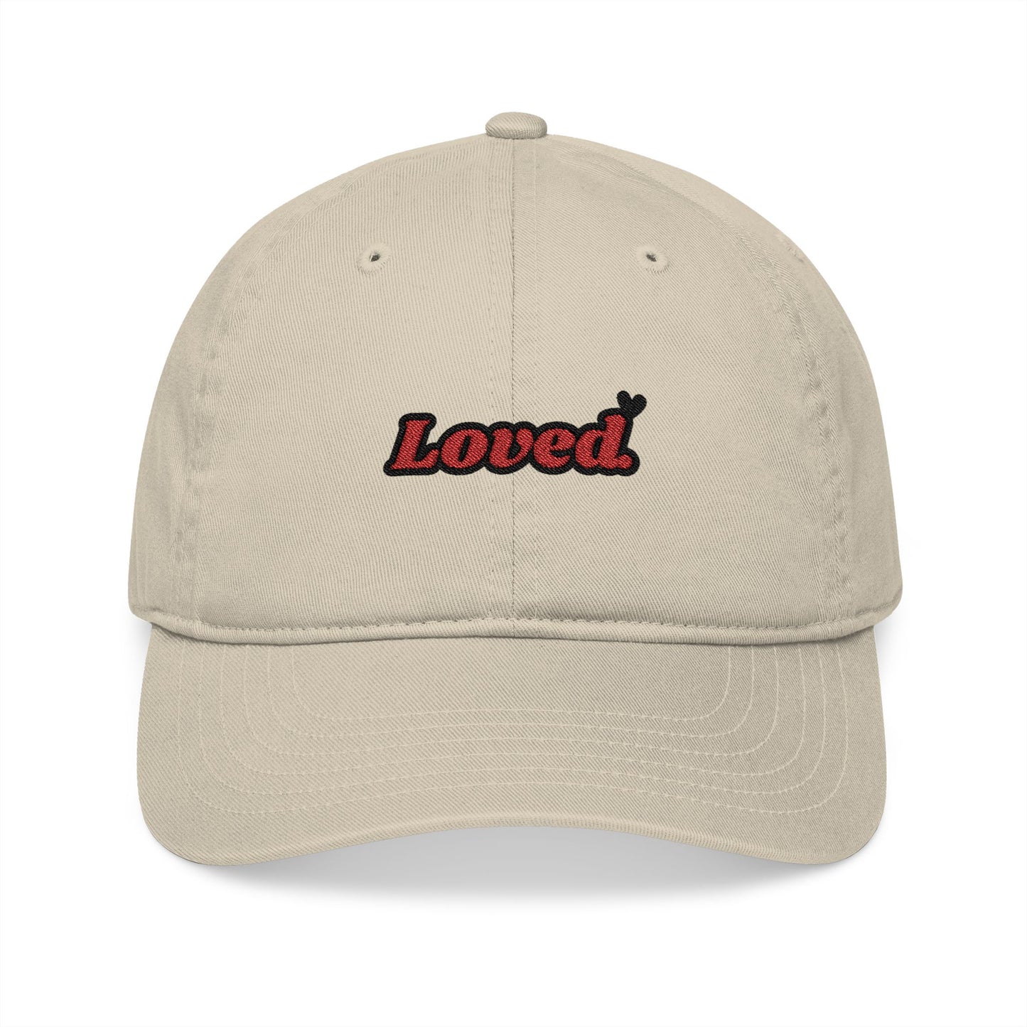 "Loved." Embroidered Cap