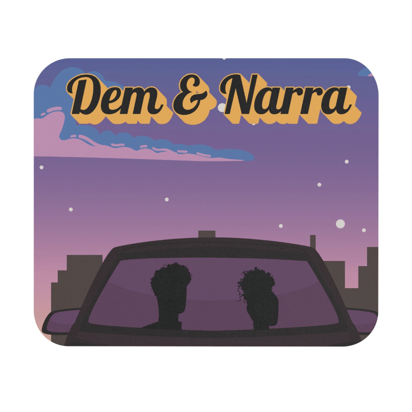 "Dem & Narra" Mouse Pad