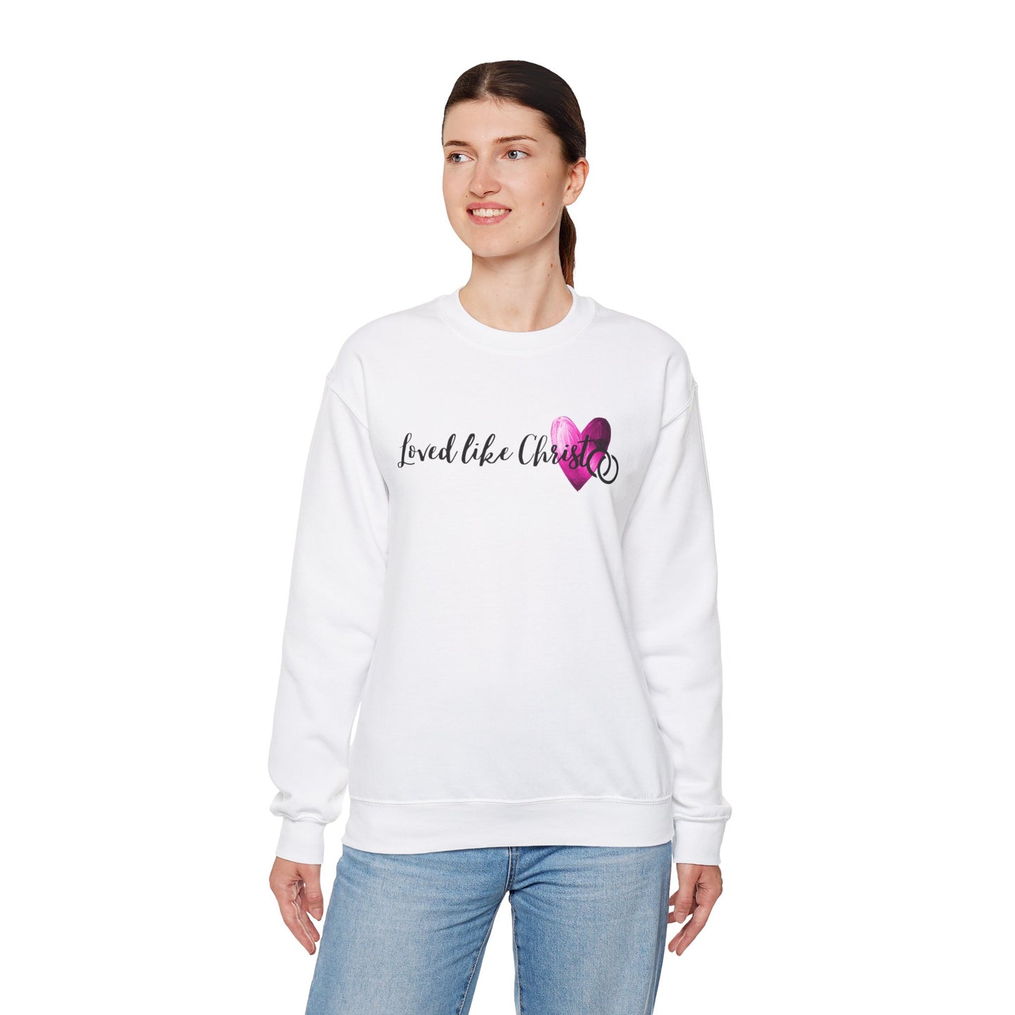 Loved like Christ Crewneck Sweatshirt