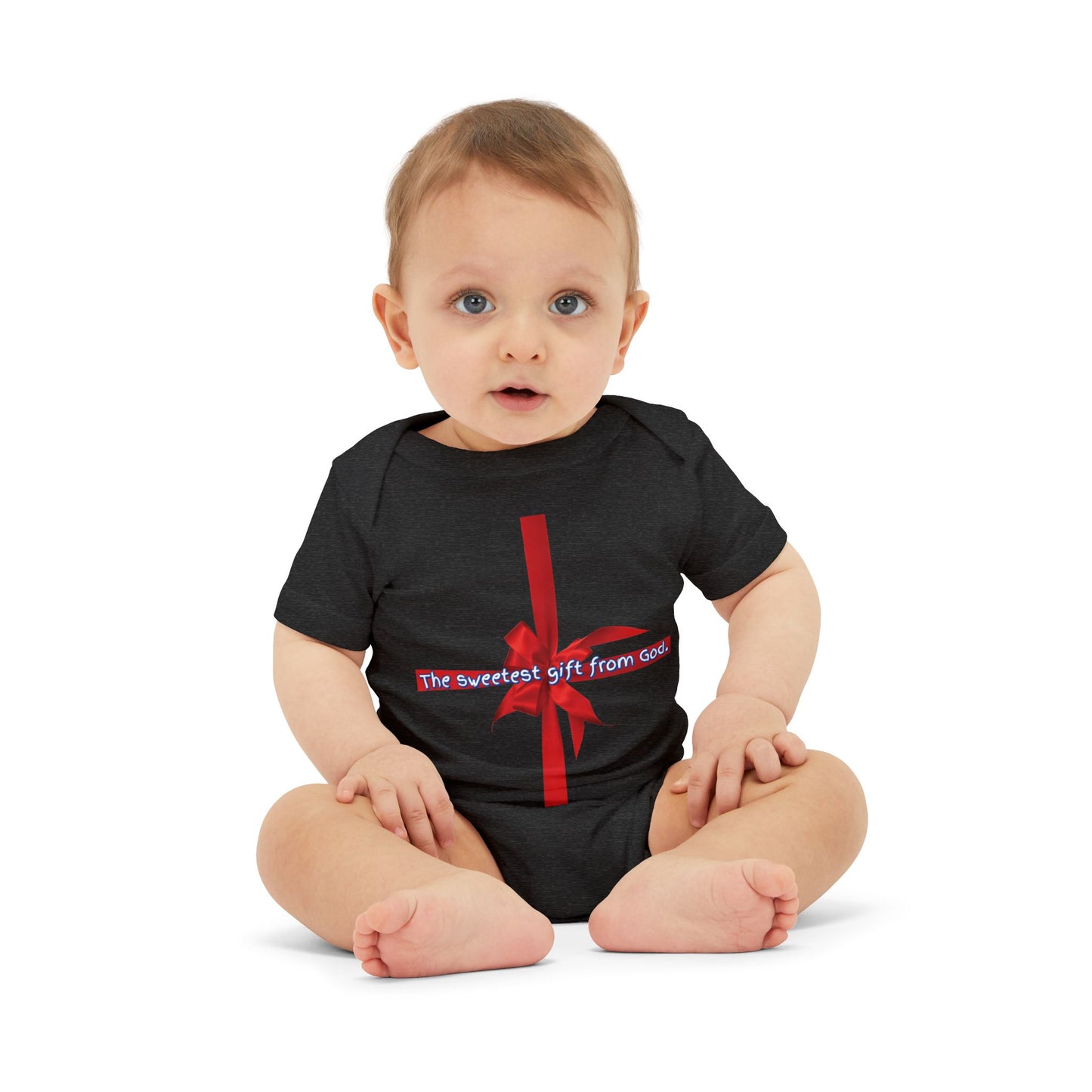 "The Sweetest Gift From God" Baby Onesie