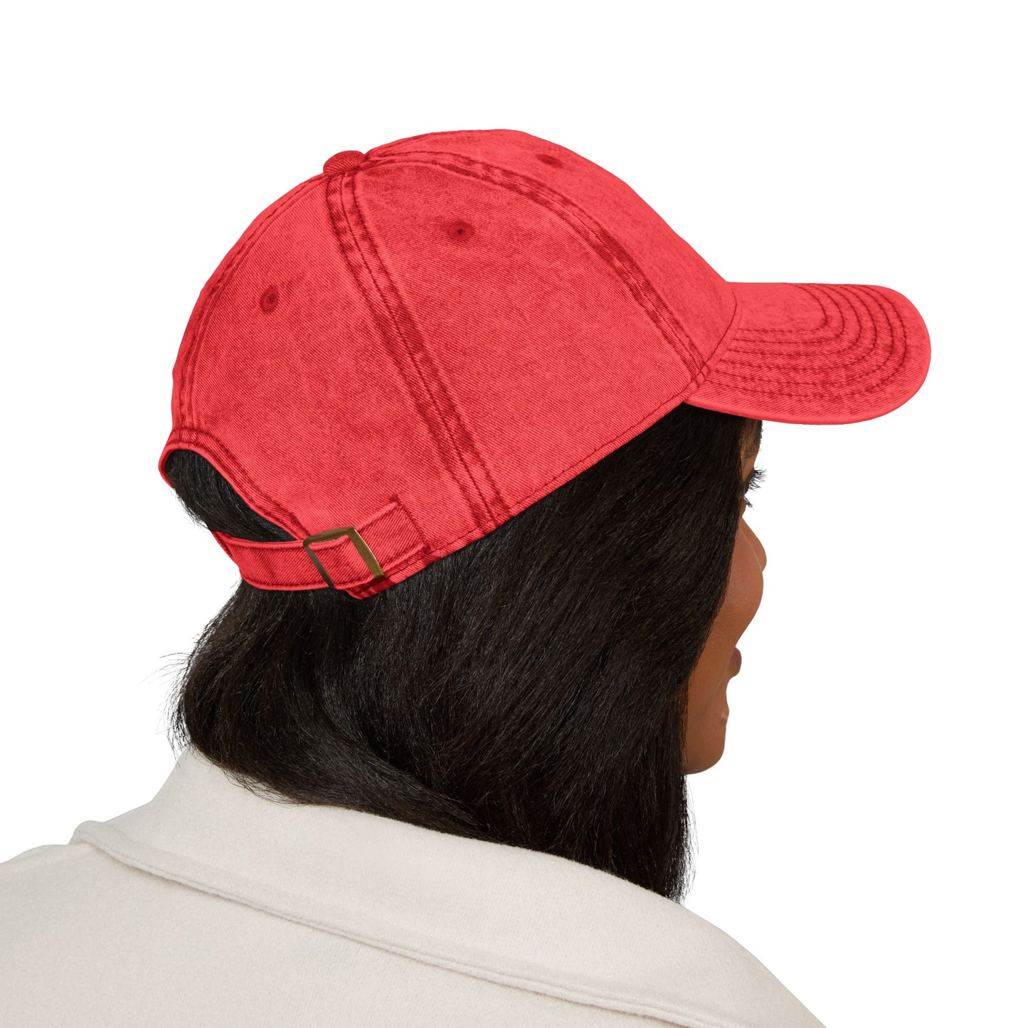"And Suddenly" Vintage Embroidered Hat
