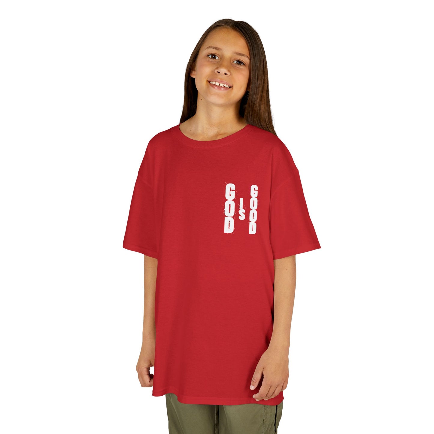 "God is Good" - Youth T-Shirt (back and front)