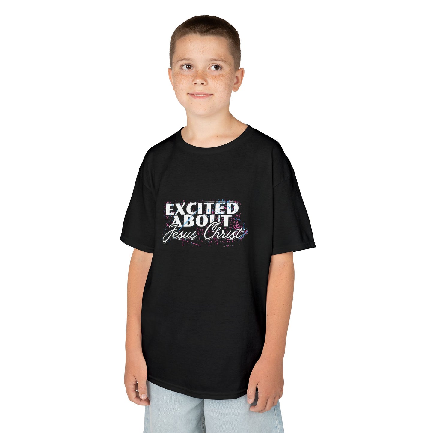 "Excited About Jesus Christ" Youth t-shirt