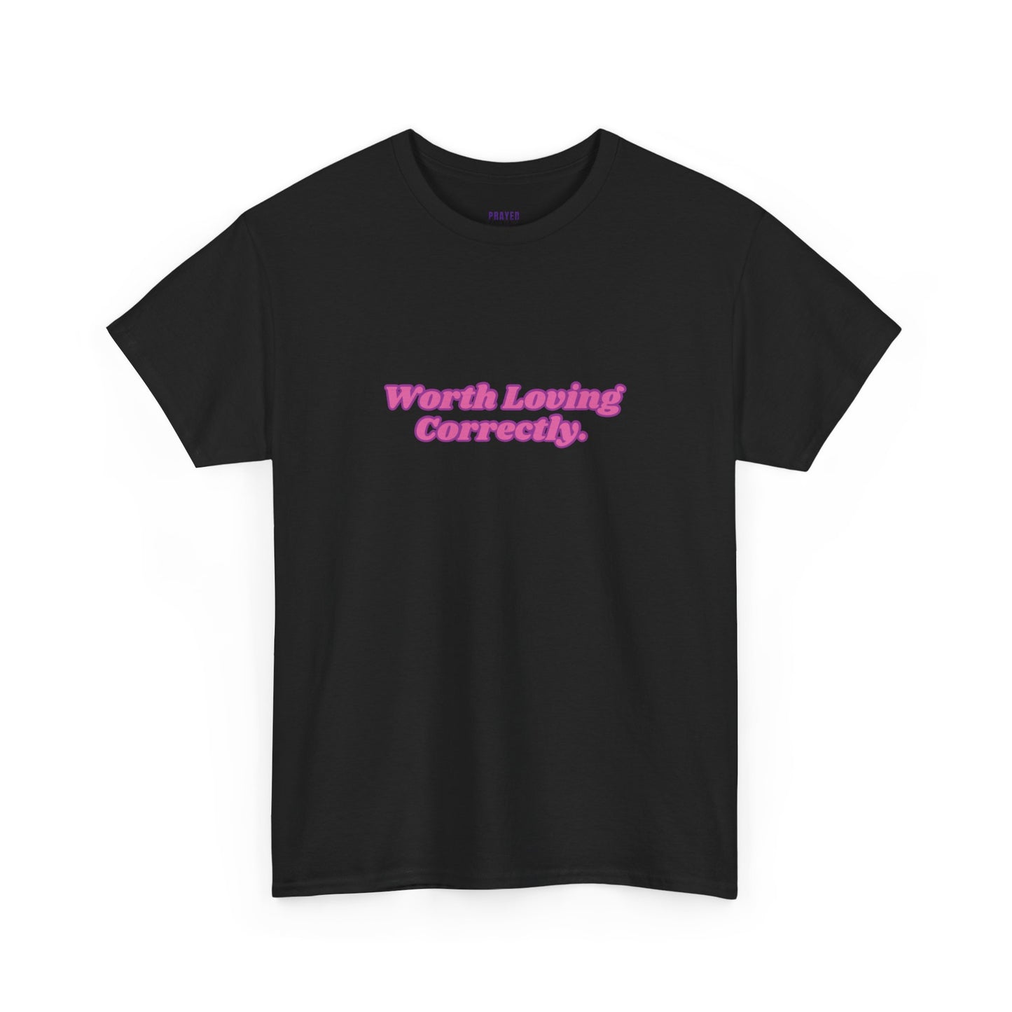 "Worth Loving Correctly" t-shirt