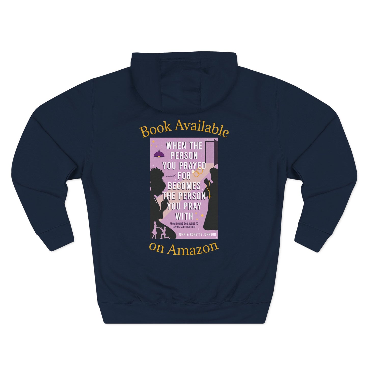 Romance Novel Walking Billboard Hoodie