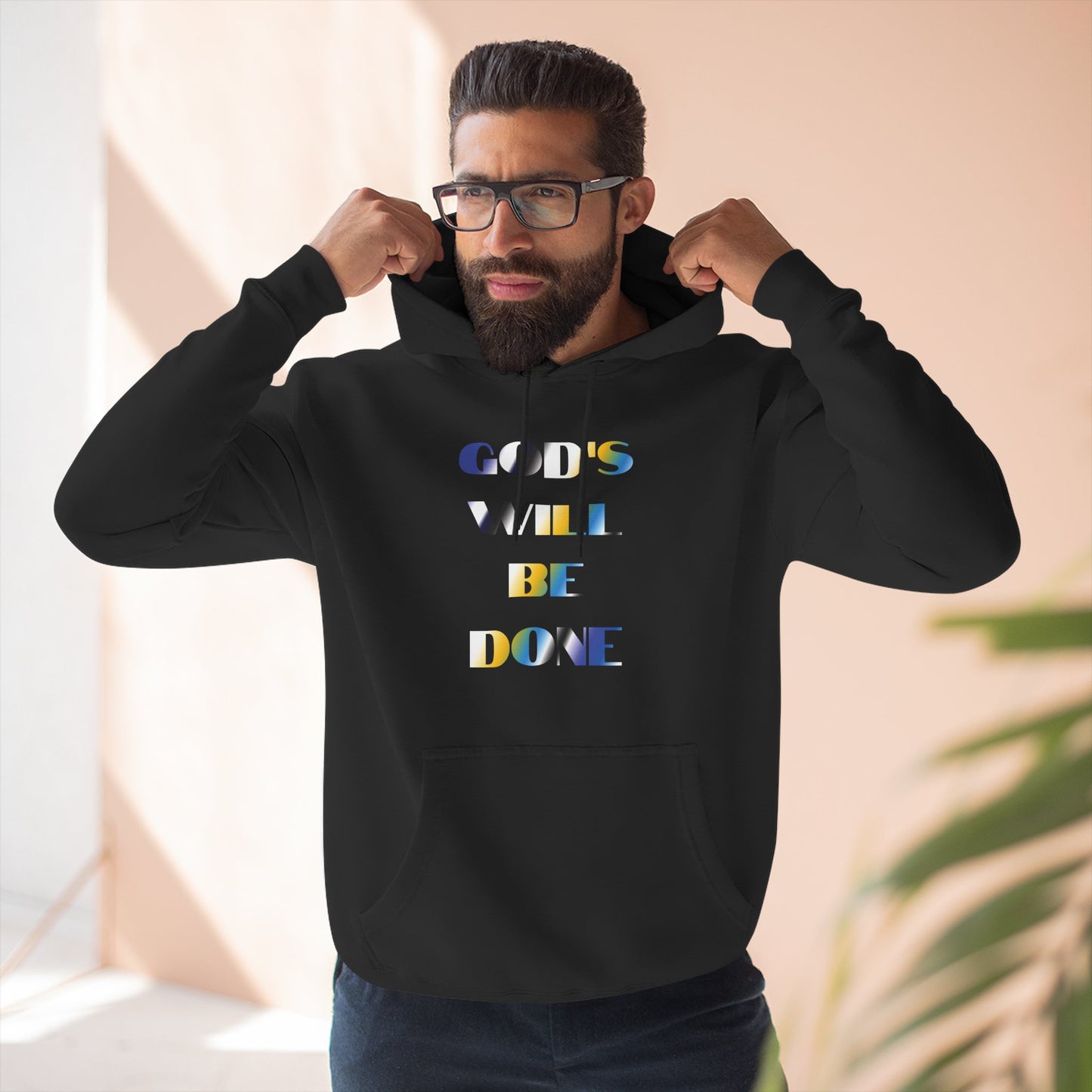 "God's Will Be Done" Pullover Hoodie