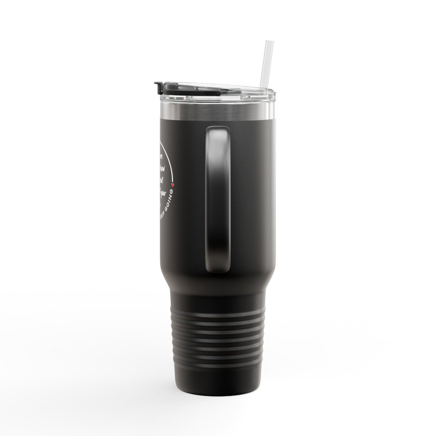 The Keep Going Insulated Travel Mug – 40oz